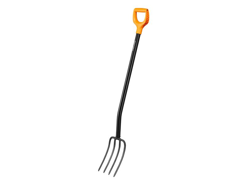 Fiskars Solid Garden Fork D Shaped Handle Boron Steel Forks FSK1070673