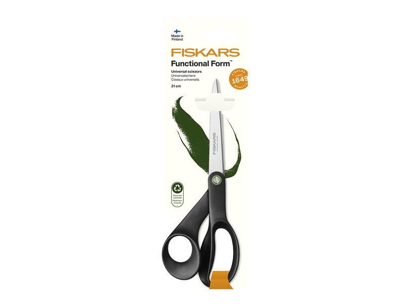 Fiskars Functional Form Universal Scissors 21cm stainless blades FSK1074547