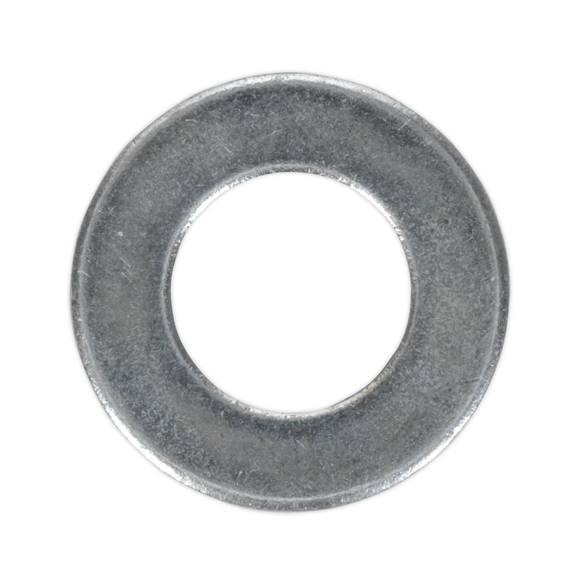 Sealey Flat Washer DIN 125 M12 x 24mm Form A Zinc Pack of 100 FWA1224