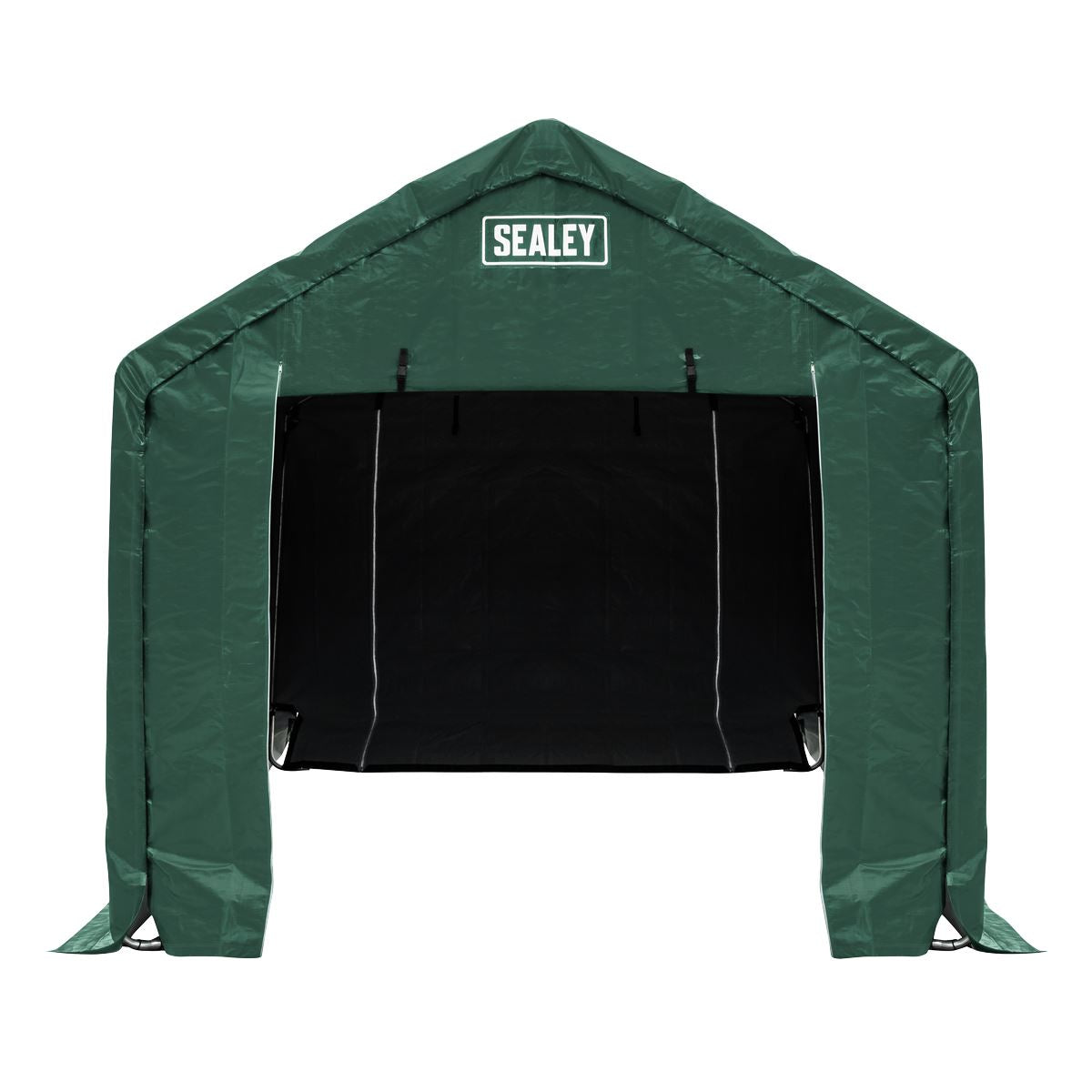Sealey Car Port Shelter 3 x 6 2.7m Roll Down Door Size 2.1 x 2.05m GCP01