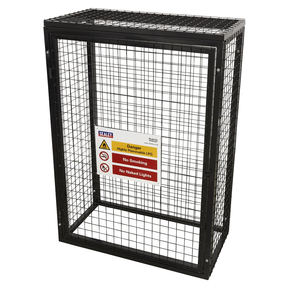 Sealey Safety Cage - 2 x 47kg Gas Cylinders GCSC247