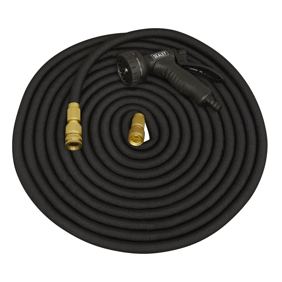 Sealey �17mm Expandable Garden Hose Black 30m Premium GH30E