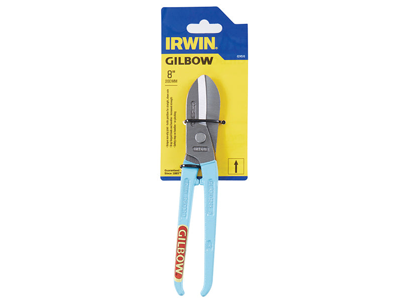 IRWIN Gilbow G245 Straight Tin Snips 200mm (8in) GIL2458