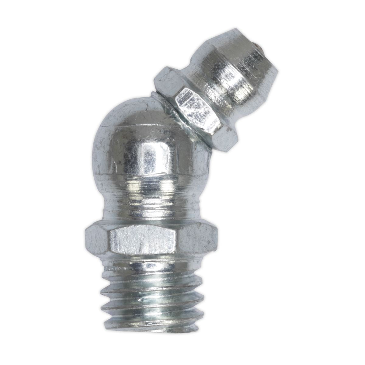 Sealey Grease Nipple 45� 8 x 1mm Pack of 25 GNM11