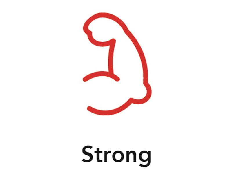 Red Gorilla Gorilla Shovel™ Red GORSHOVELRED