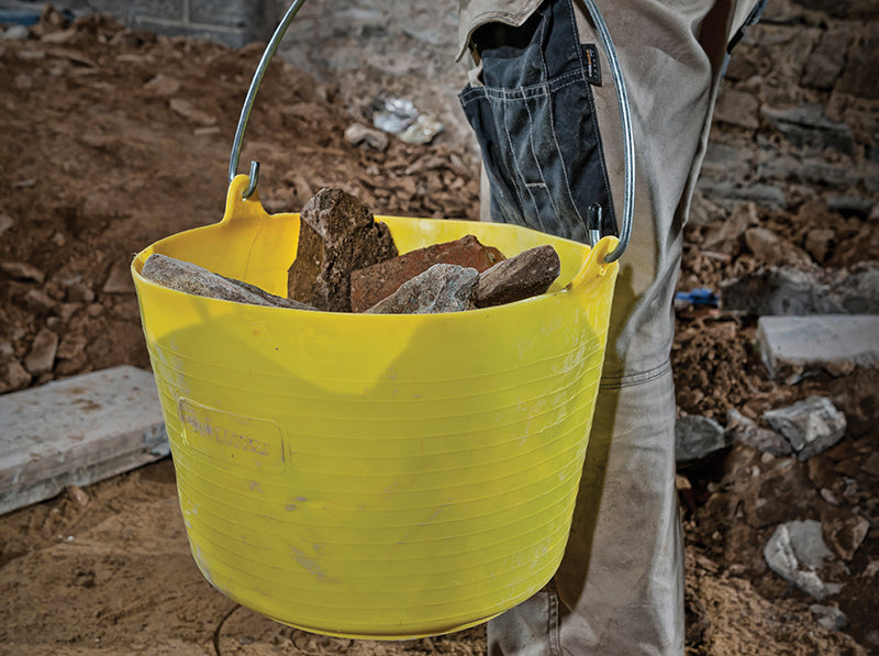 Red Gorilla Flexible Tub Bucket 22 litre GORTT4