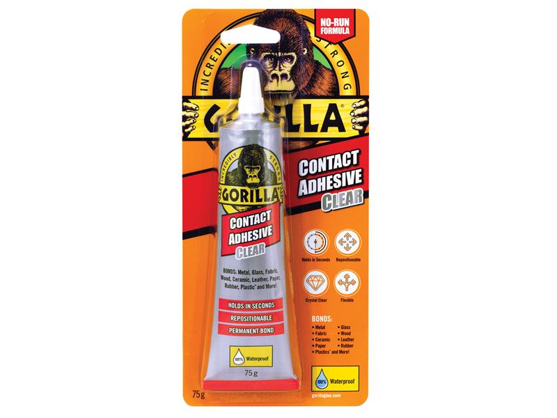 Gorilla Glue Gorilla Contact Adhesive Clear 75g GRGCAC75