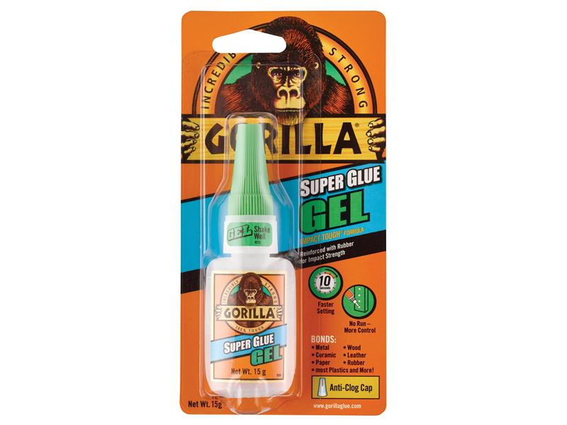 Gorilla Glue Gorilla Superglue Gel 15g GRGSGG15