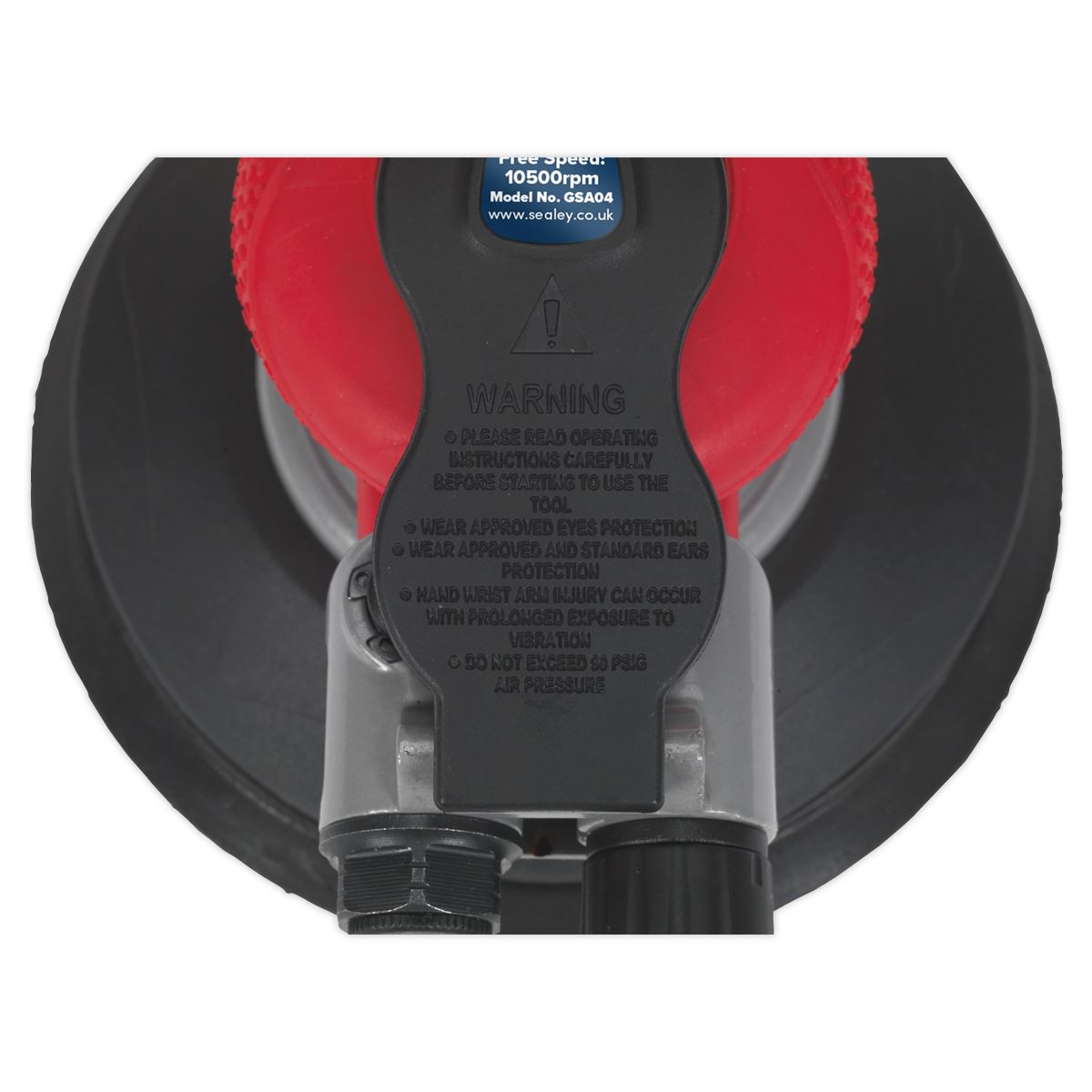 Sealey Air Palm Random Orbital Sander �150mm GSA04