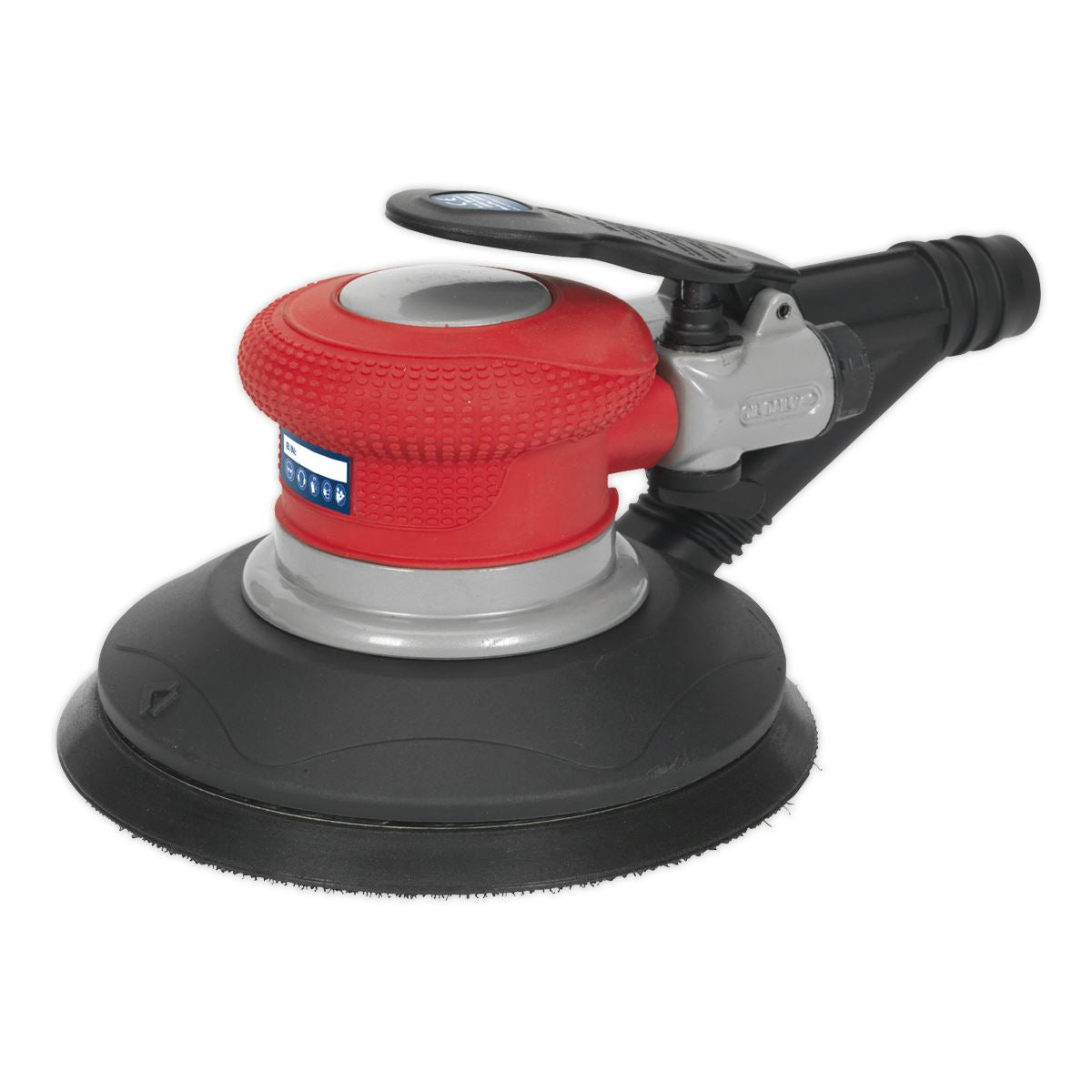 Sealey Air Palm Random Orbital Sander �150mm Dust-Free Self-Contained GSA06