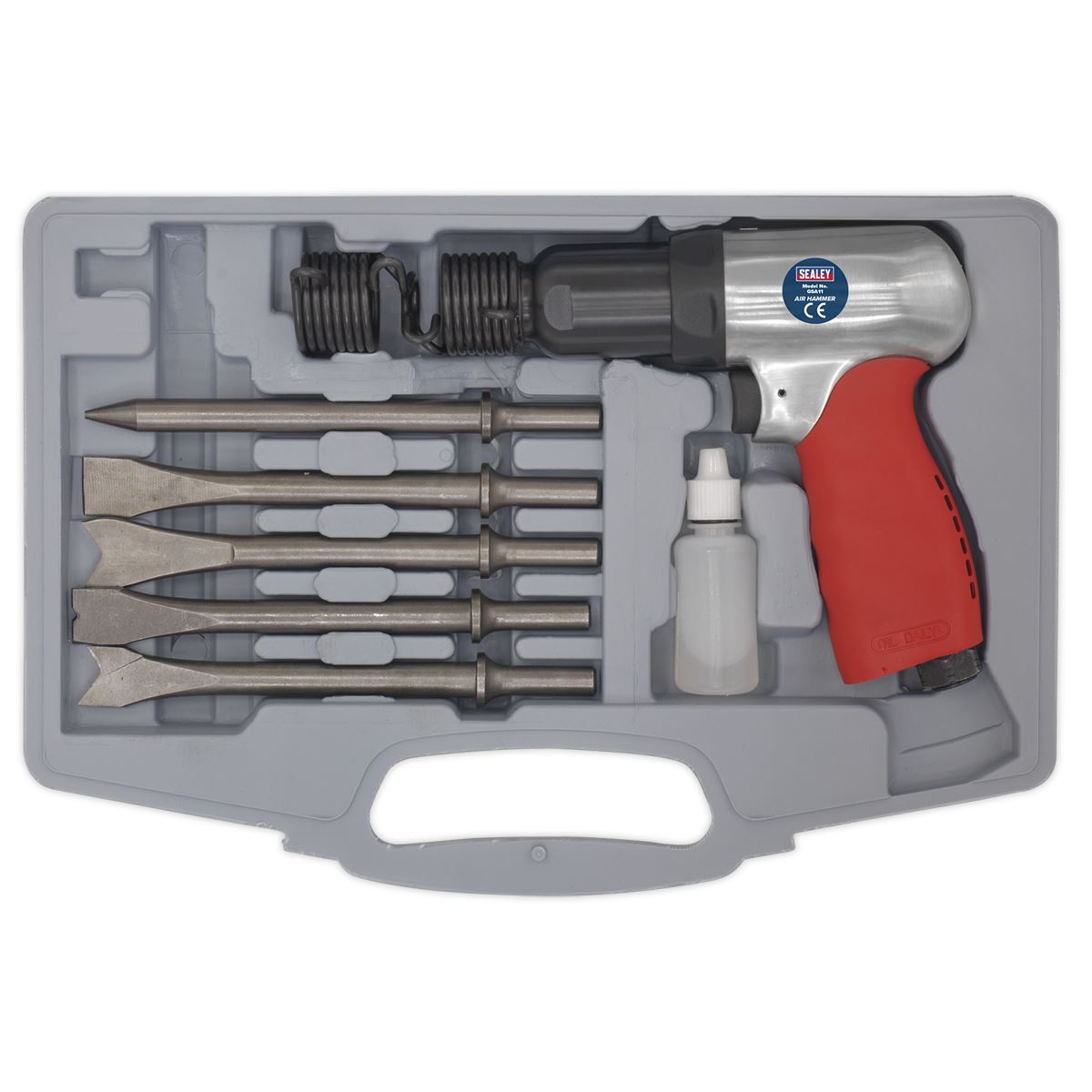 Sealey Air Hammer Kit Long Stroke GSA11