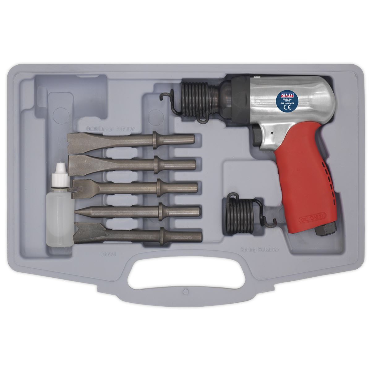 Sealey Air Hammer Kit Medium Stroke GSA12