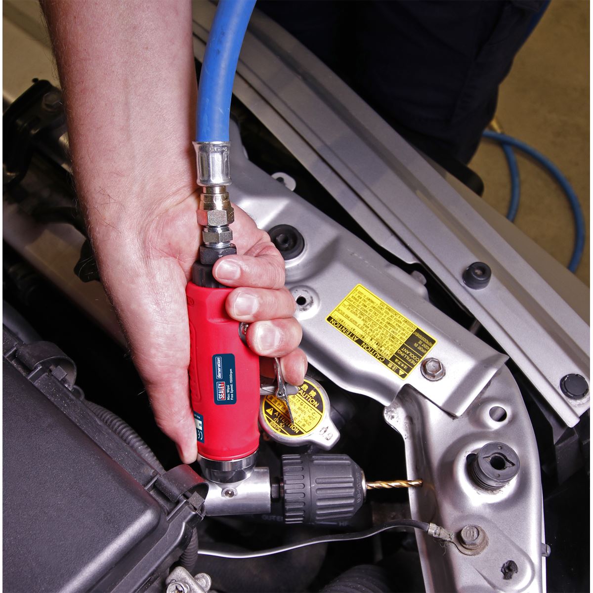 Sealey Air Angle Drill with �10mm Keyless Chuck GSA231