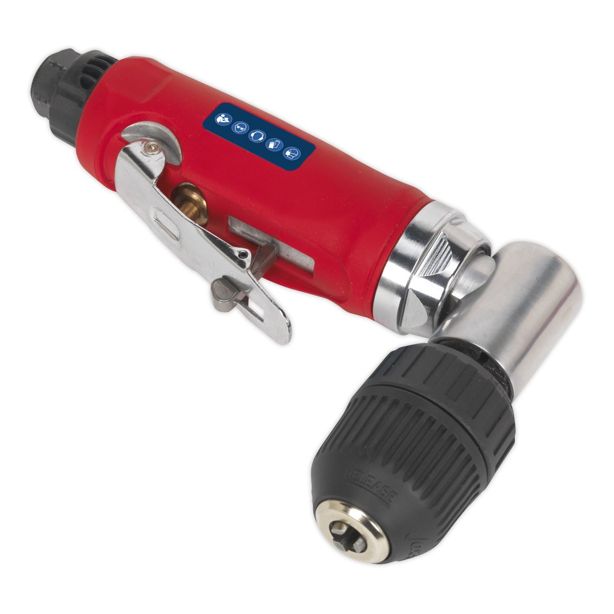 Sealey Air Angle Drill with �10mm Keyless Chuck GSA231