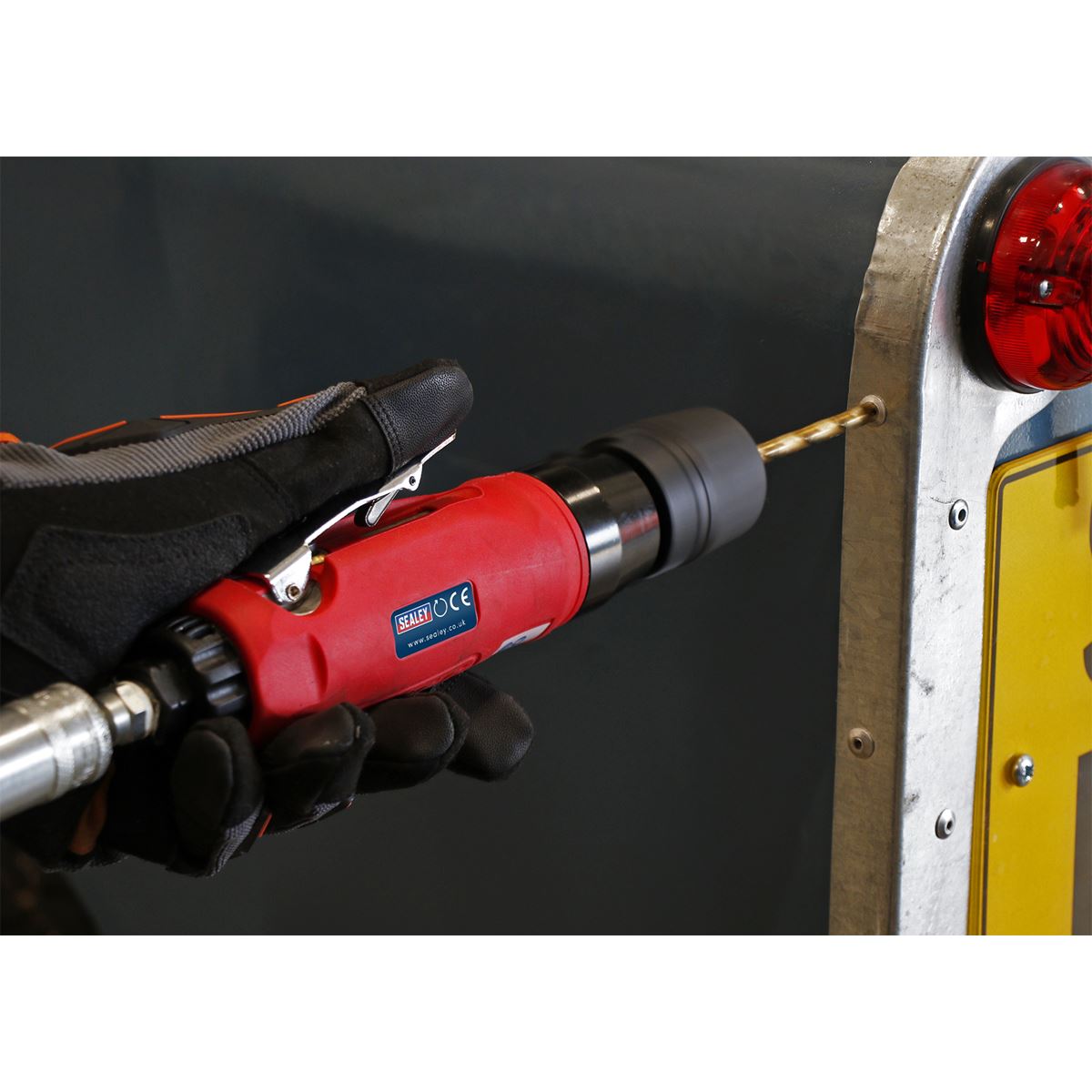 Sealey Air Drill Straight with �10mm Keyless Chuck GSA232