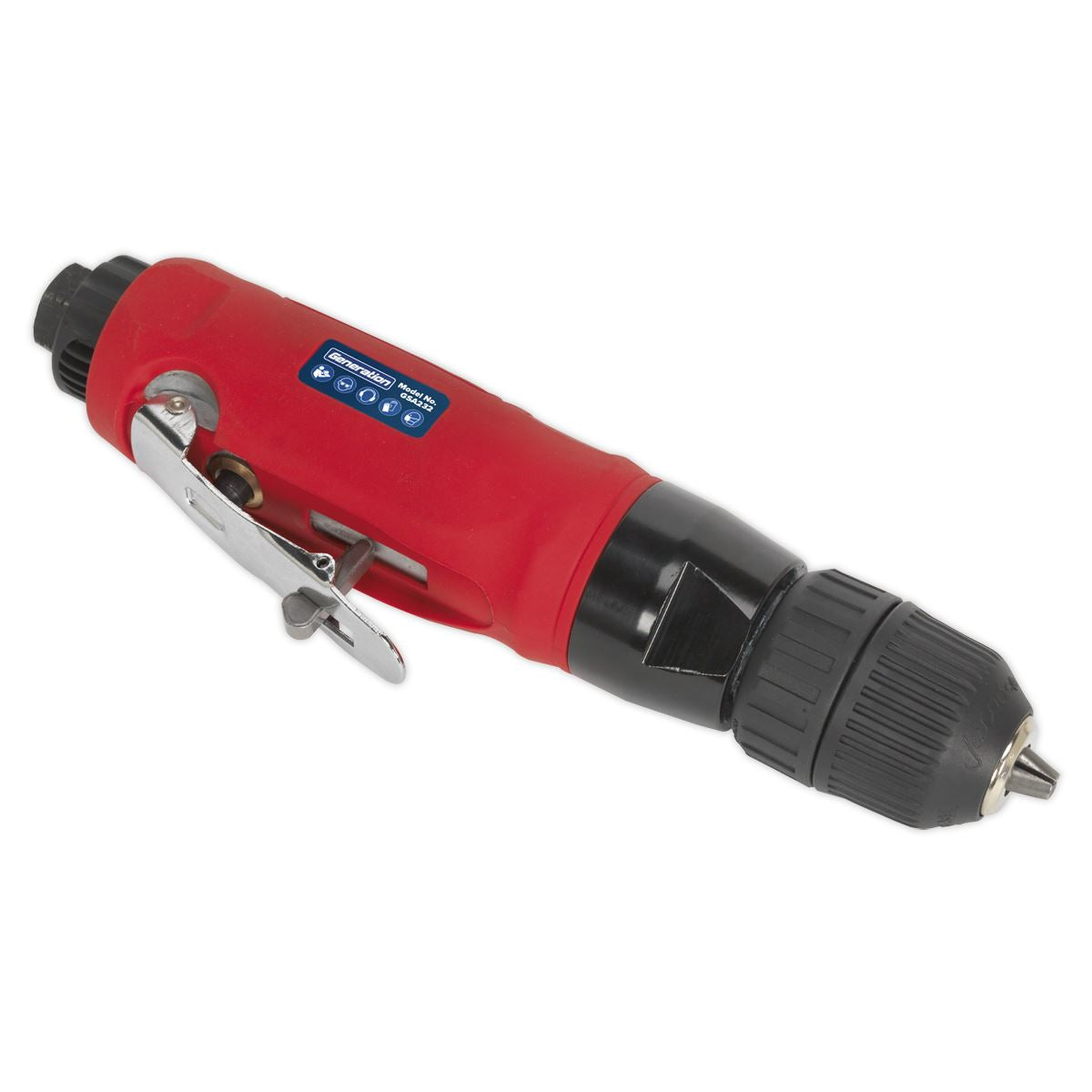 Sealey Air Drill Straight with �10mm Keyless Chuck GSA232