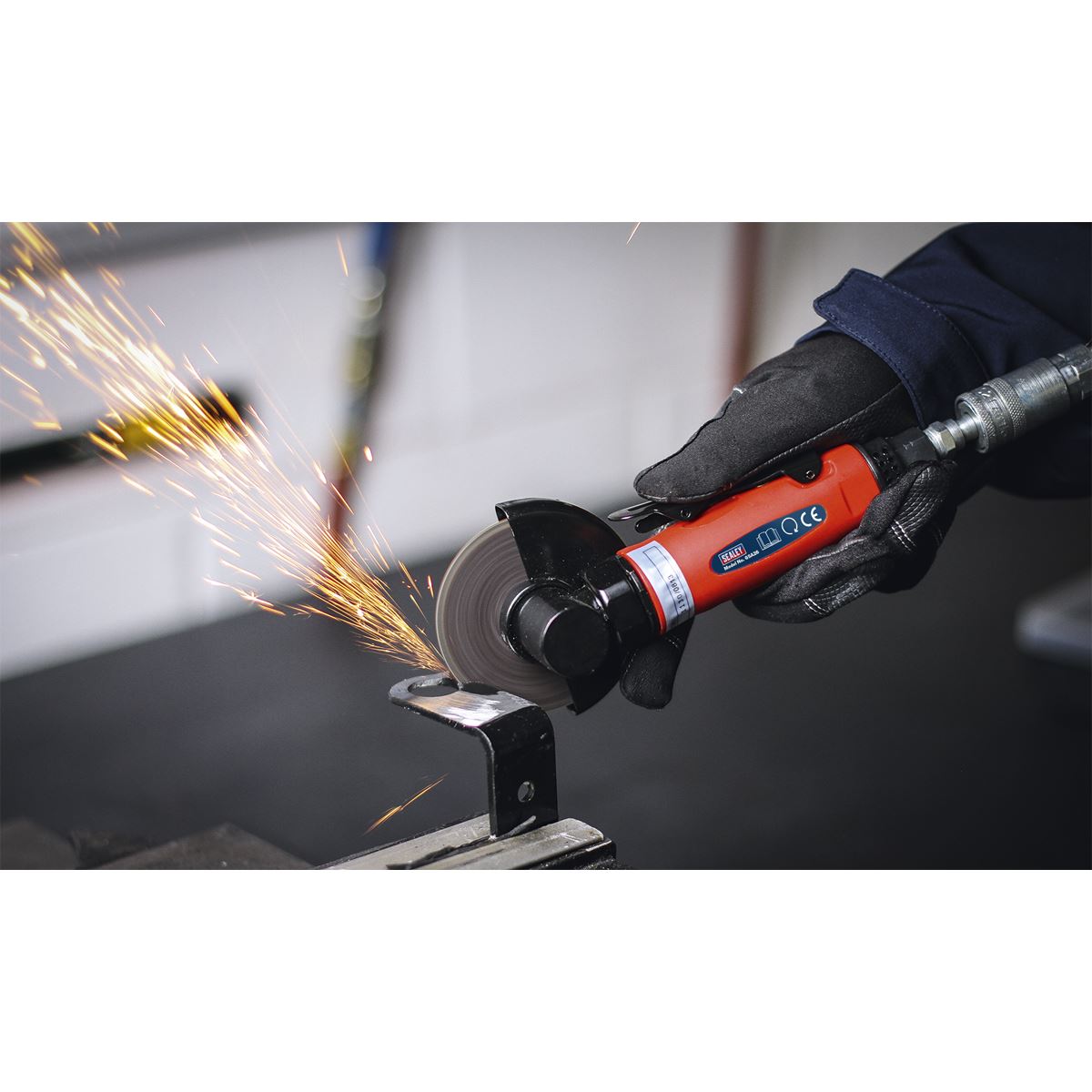 Sealey Air Cut-Off Tool �75mm Straight GSA26