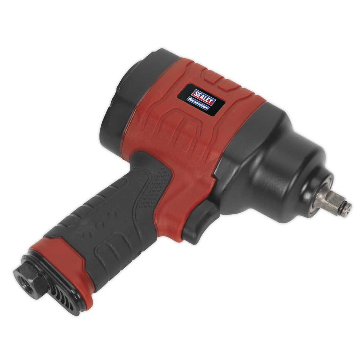 Sealey Composite Air Impact Wrench 3/8" Drive Twin Hammer 486lbft 660Nm GSA6000