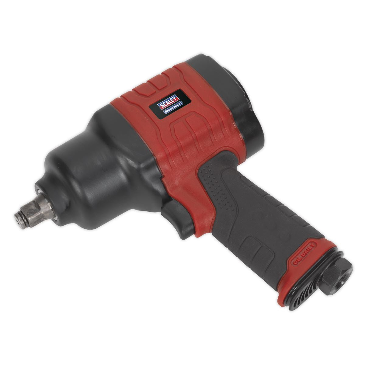 Sealey Composite Air Impact Wrench 1/2" Drive Twin Hammer 650lbft 880Nm GSA6002