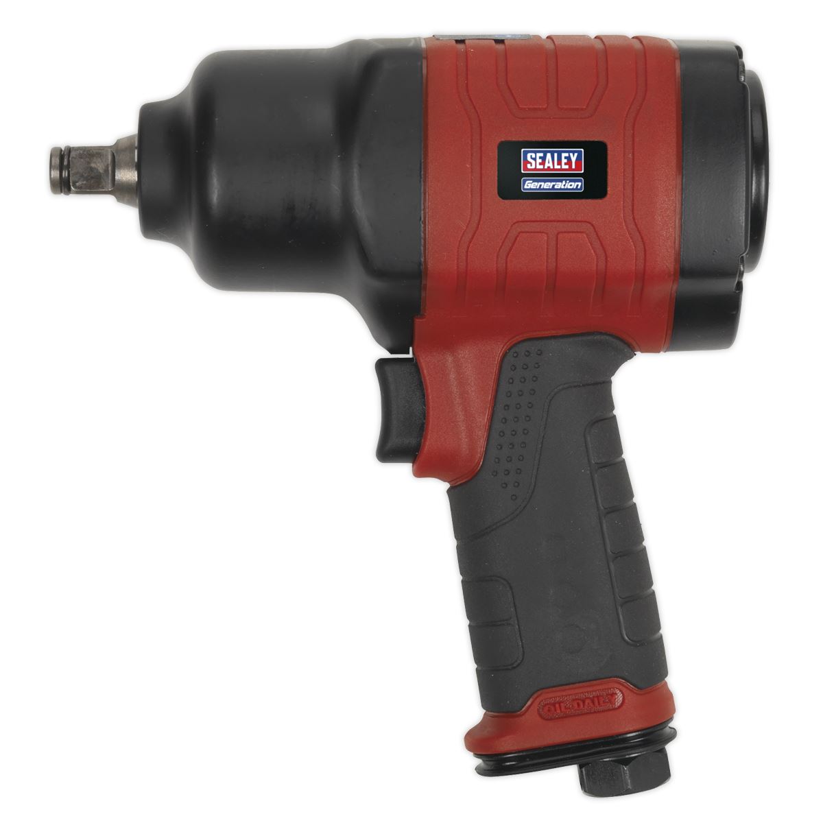 Sealey Composite Air Impact Wrench 1/2" Drive Twin Hammer 650lbft 880Nm GSA6002