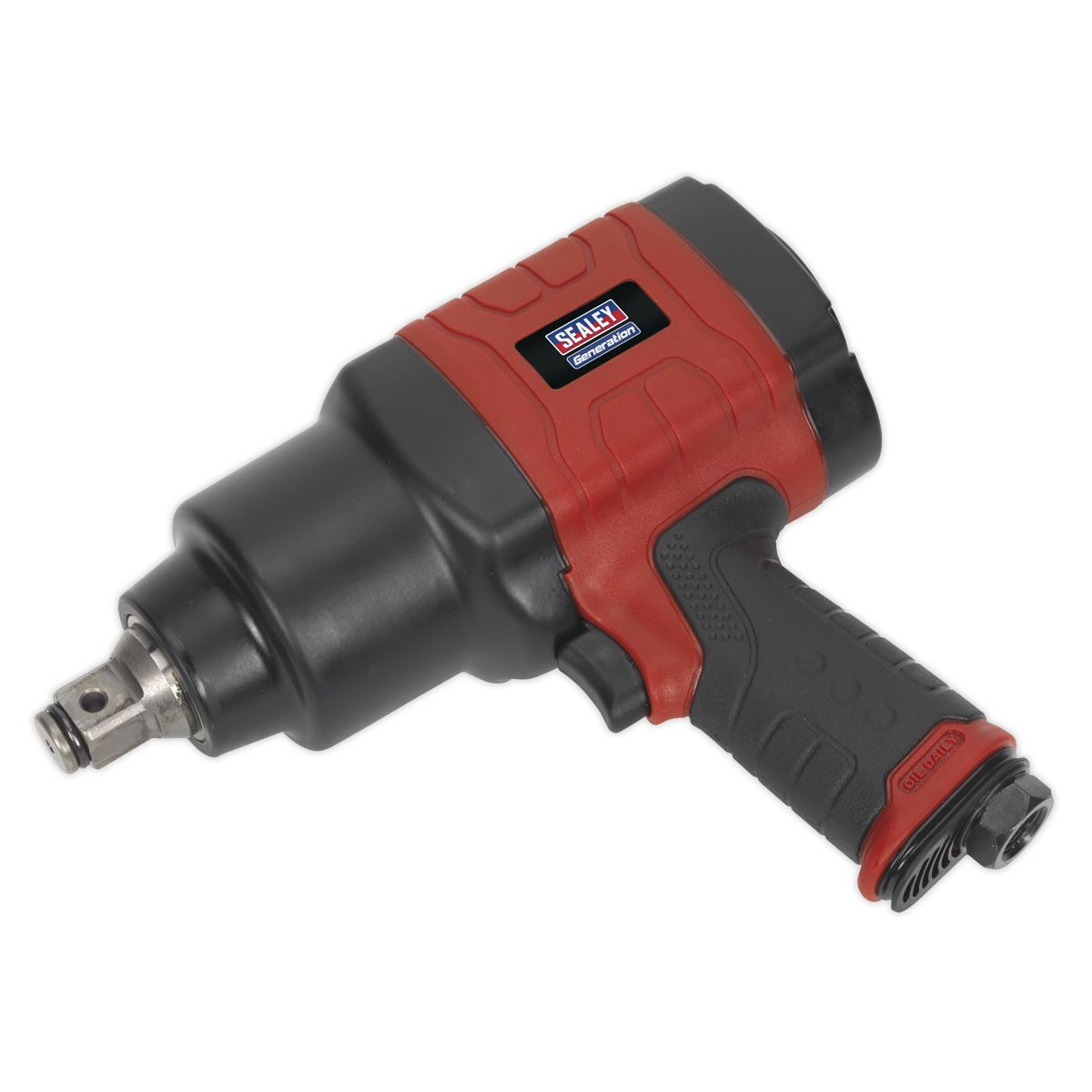 Sealey Composite Air Impact Wrench 3/4"D Twin Hammer 1300lb.ft 1760Nm GSA6004