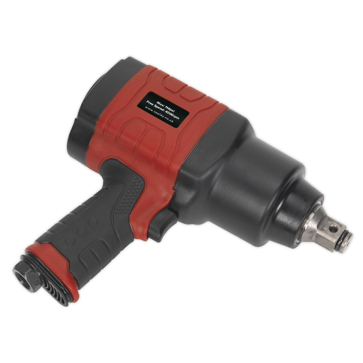 Sealey Composite Air Impact Wrench 3/4"D Twin Hammer 1300lb.ft 1760Nm GSA6004