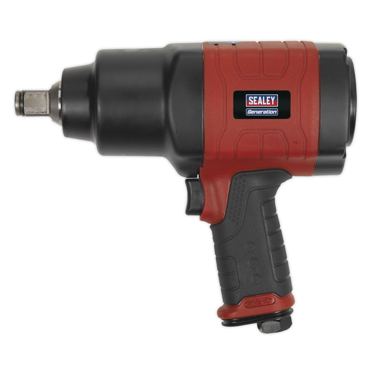 Sealey Composite Air Impact Wrench 3/4"D Twin Hammer 1300lb.ft 1760Nm GSA6004