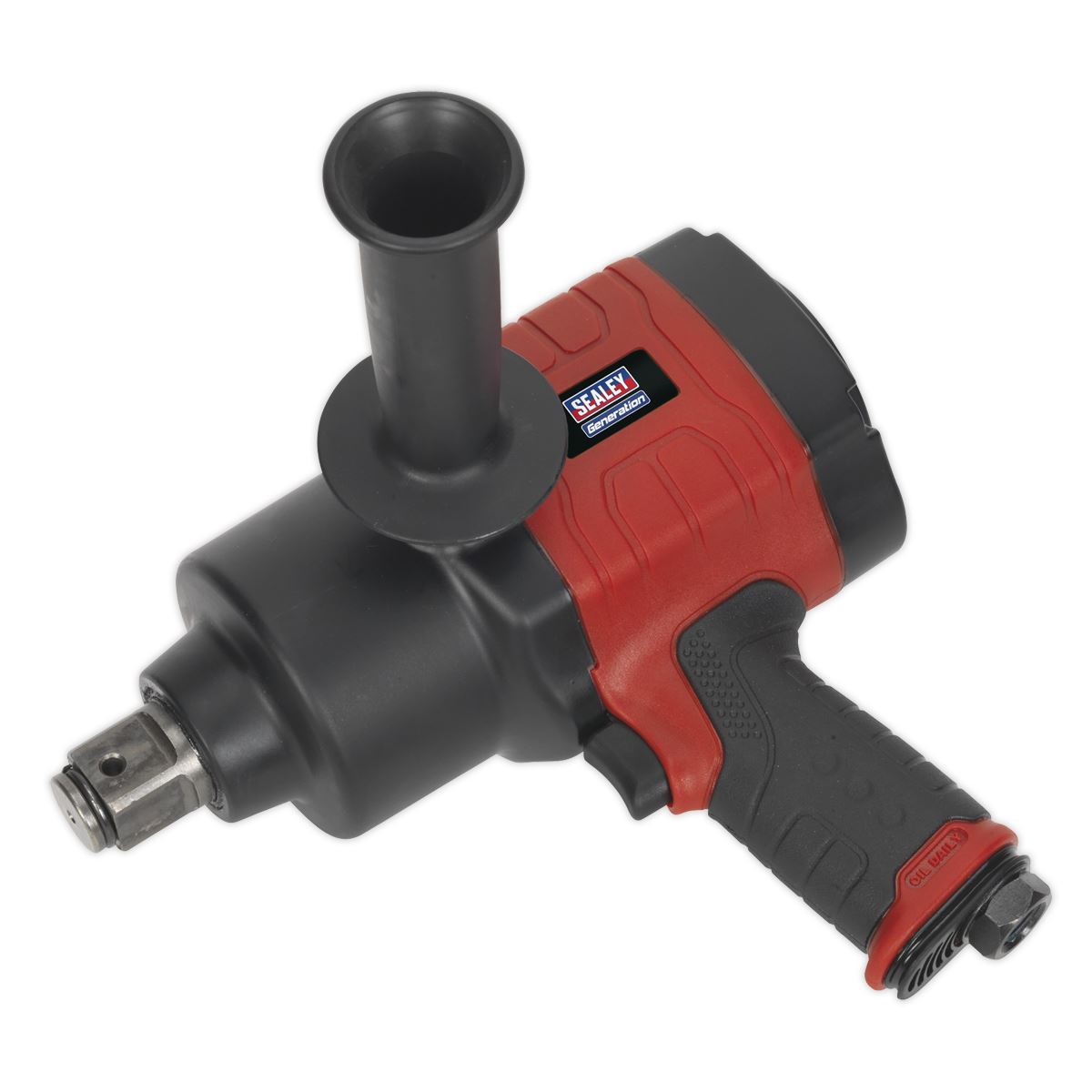 Sealey Air Impact Wrench 1"Sq Drive Twin Hammer Torque 1660lb.ft 2250Nm GSA6005