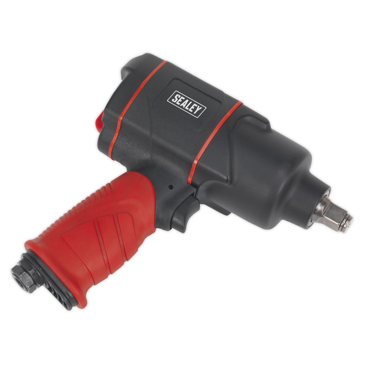 Sealey Composite Air Impact Wrench 1/2"D Twin Hammer 1,180lb.ft 1600Nm GSA6006