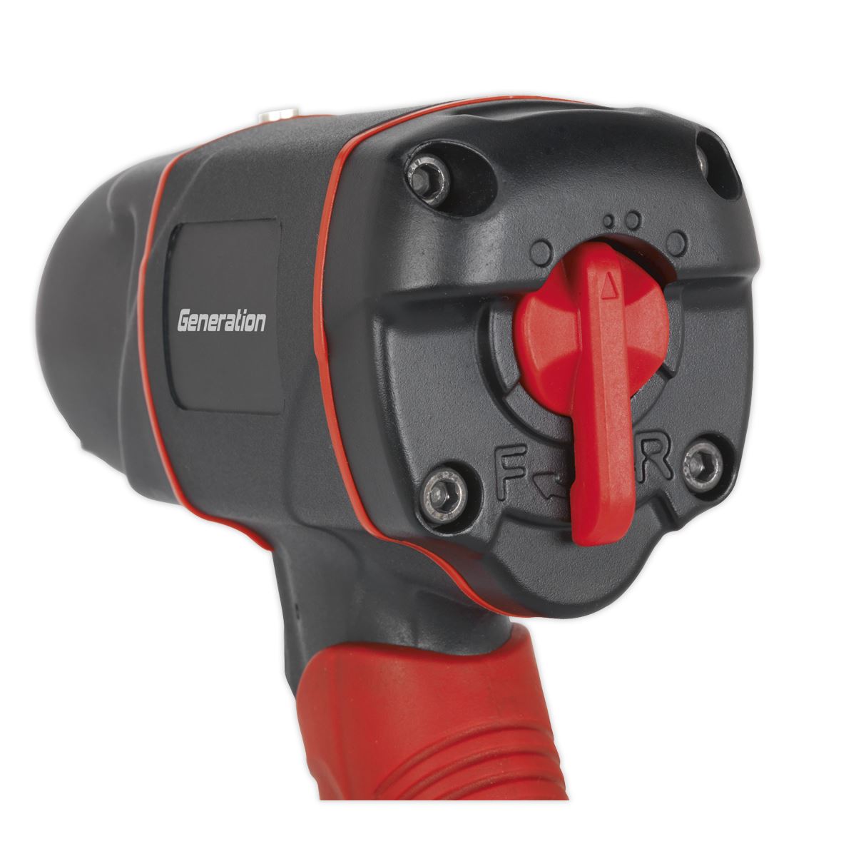 Sealey Composite Air Impact Wrench 1/2"D Twin Hammer 1,180lb.ft 1600Nm GSA6006