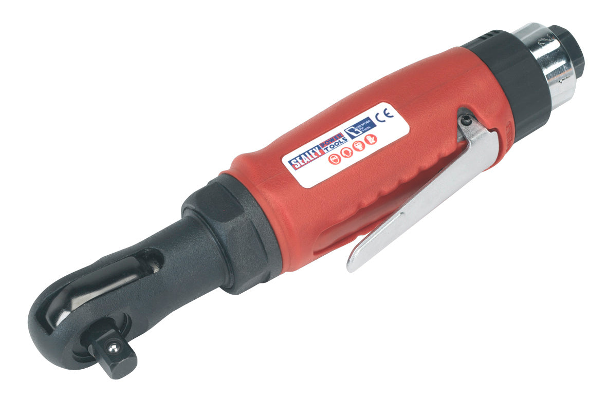 Sealey Compact Air Ratchet Wrench 3/8"Sq Drive GSA635
