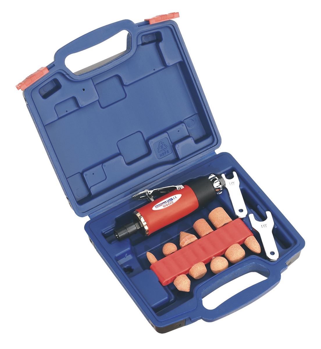Sealey Air Die Grinder Kit 15pc GSA67