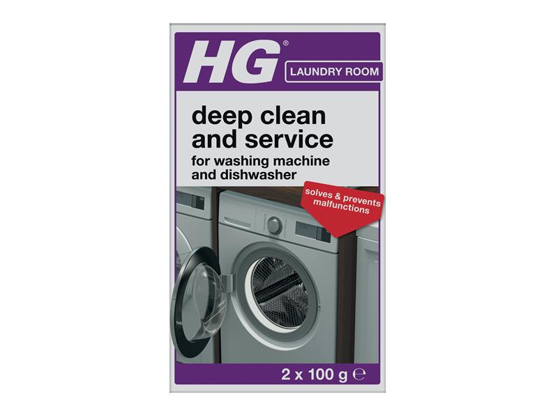 HG Deep Clean & Service for Washing Machines & Dishwashers 200g H/G248020106