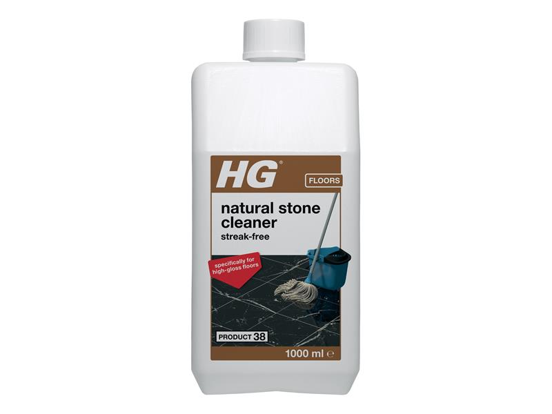 HG Natural Stone Tile & Marble Cleaner Streak free 1 litre H/G382100106