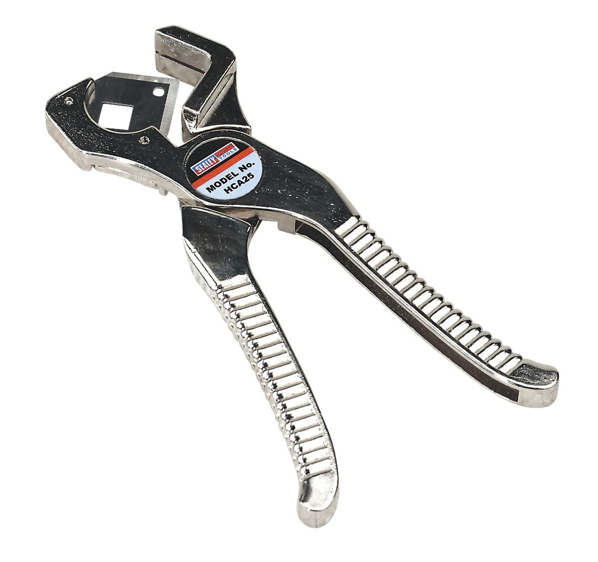 Sealey Rubber & Reinforced Hose Cutter �3-25mm Die-Cast Alloy HCA25