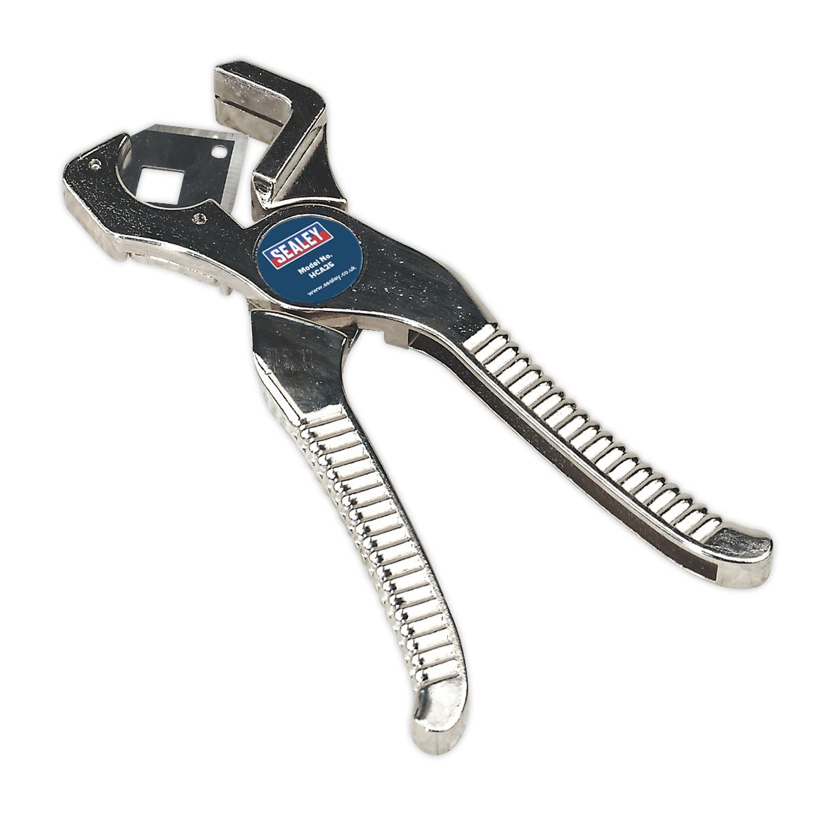 Sealey Rubber & Reinforced Hose Cutter �3-25mm Die-Cast Alloy HCA25