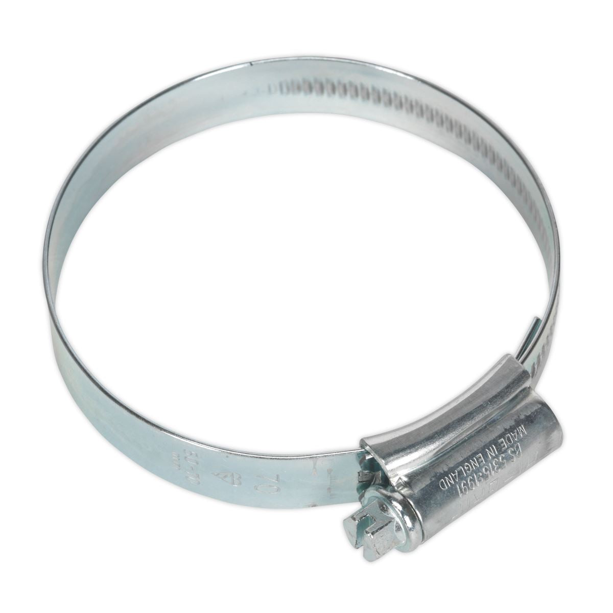 Sealey HI-GRIP® Hose Clip Zinc Plated �50-70mm Pack of 10 HCJ3