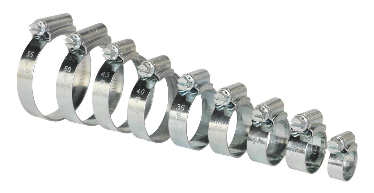 Sealey HI-GRIP® Hose Clip Assortment 85pc Sizes �9.5-55mm HCJ85A