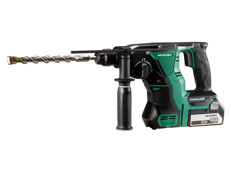 HiKOKI DH18DBL/JPZ Brushless Rotary Hammer 18V 2 x 5.0Ah Li-ion HIKDH18DBLJP