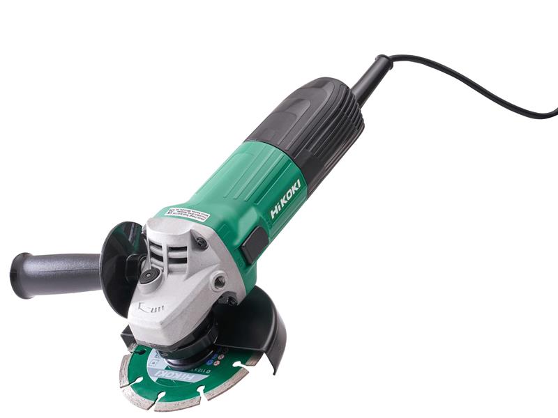 HiKOKI G12STX Angle Grinder 600W 240V 115mm Spindle M14 Speed 11500 HIKG12STXDB