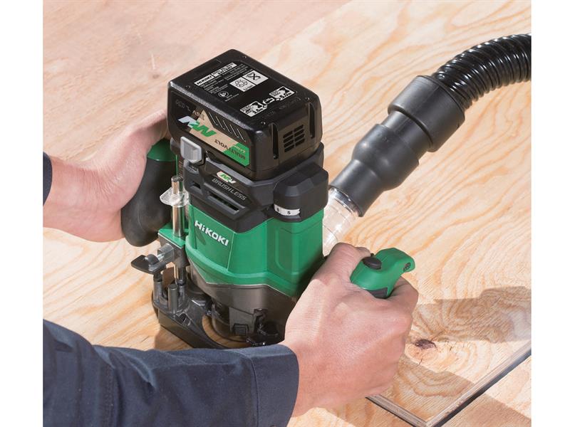 HiKOKI M3612DA/JPZ Multi-Volt Router 36V 1 x 2.5Ah Li-ion HIKM3612DAJP