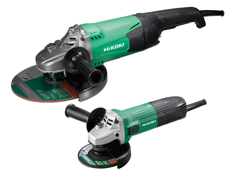 HiKOKI G12STX/G23ST Twin Pack 115/230mm 240V HIKTWINST