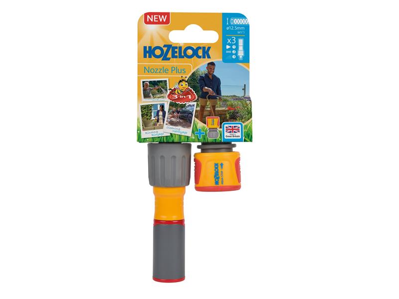 Hozelock 3-in-1 Nozzle & AquaStop Connector HOZ100100226