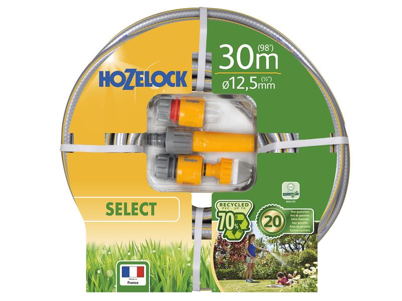 Hozelock Starter Hose Starter Set 30m 12.5mm 1/2in 7230P Diameter HOZ100100583