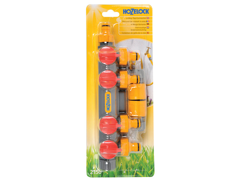 Hozelock 2150 4-Way Tap Connector HOZ2150