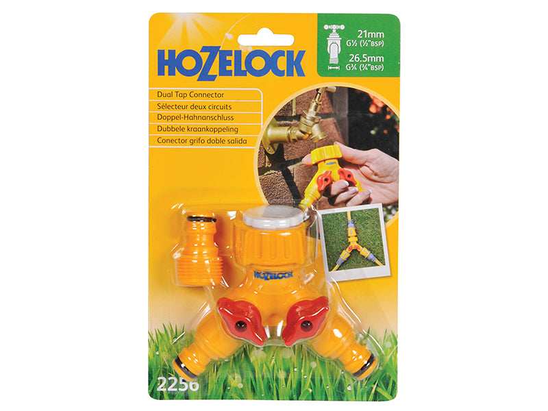 Hozelock 2256 Dual Control Tap Connector 3/4in BSP HOZ2256