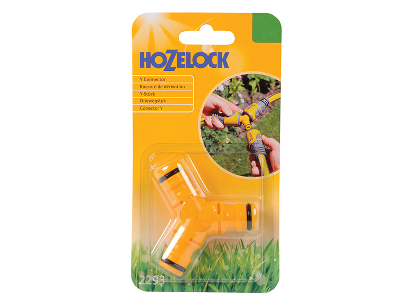 Hozelock 2293 Y-Connector 12.5mm (1/2in) HOZ2293