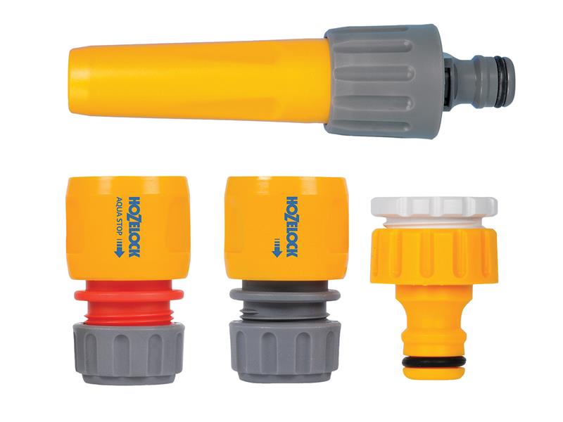 Hozelock 2352 Hose Nozzle & Threaded Tap Starter Set HOZ2352