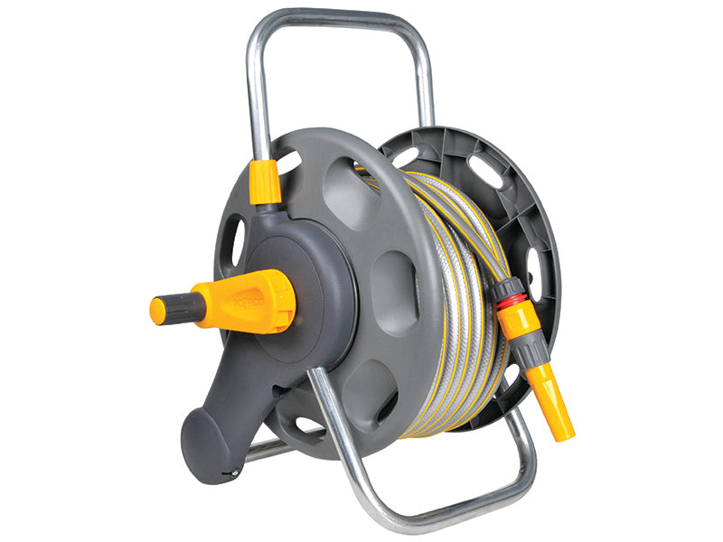 Hozelock 2431 Assembled Hose Reel & 25m of 12.5mm Hose HOZ2431