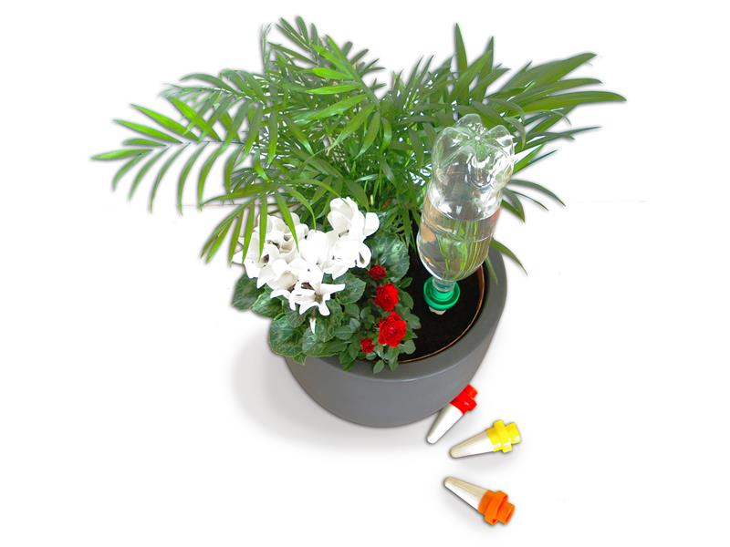 Hozelock 2717 Green Aquasolo Watering Cone for Medium 16in Pots (Pack 4) HOZ2717